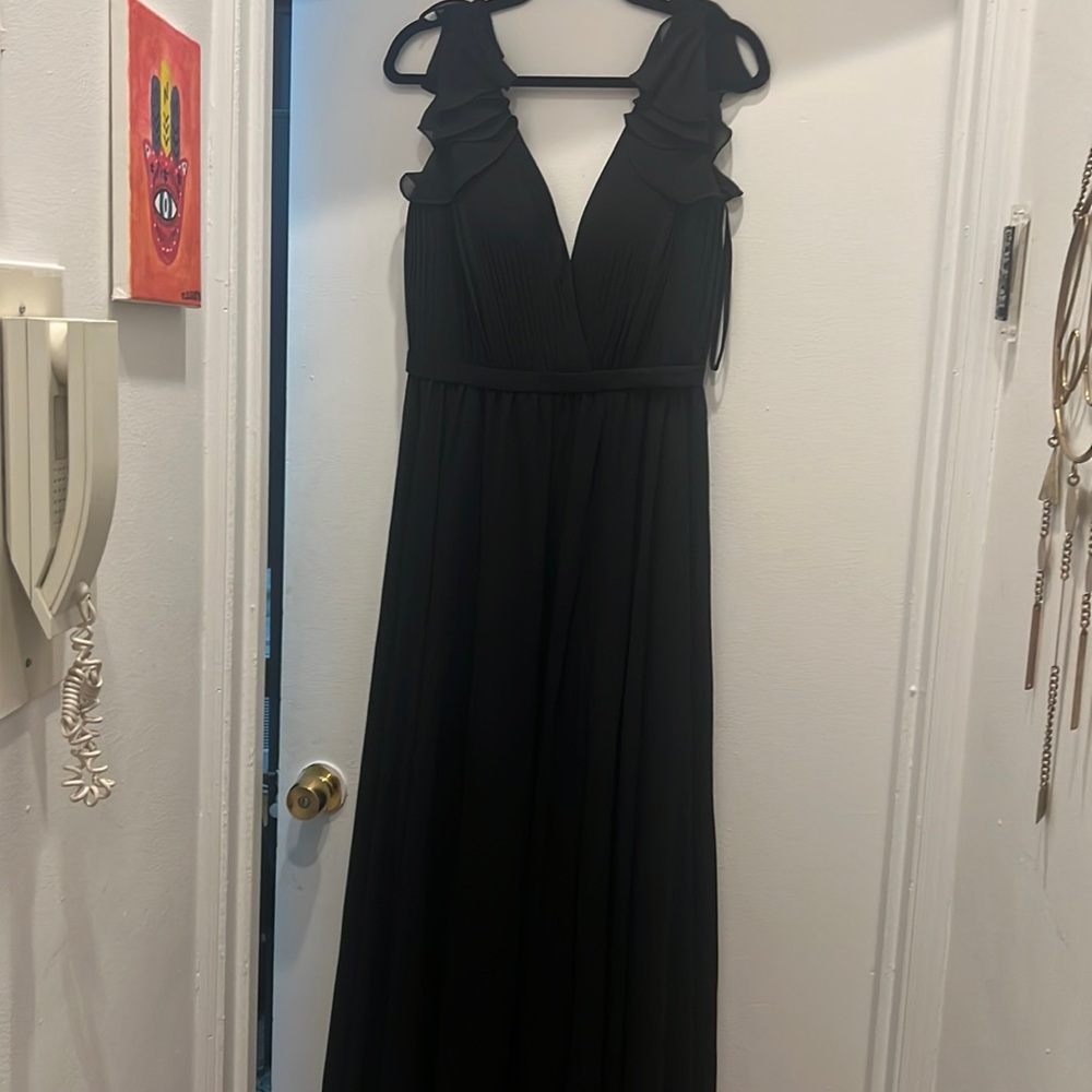 Black evening gown worn once